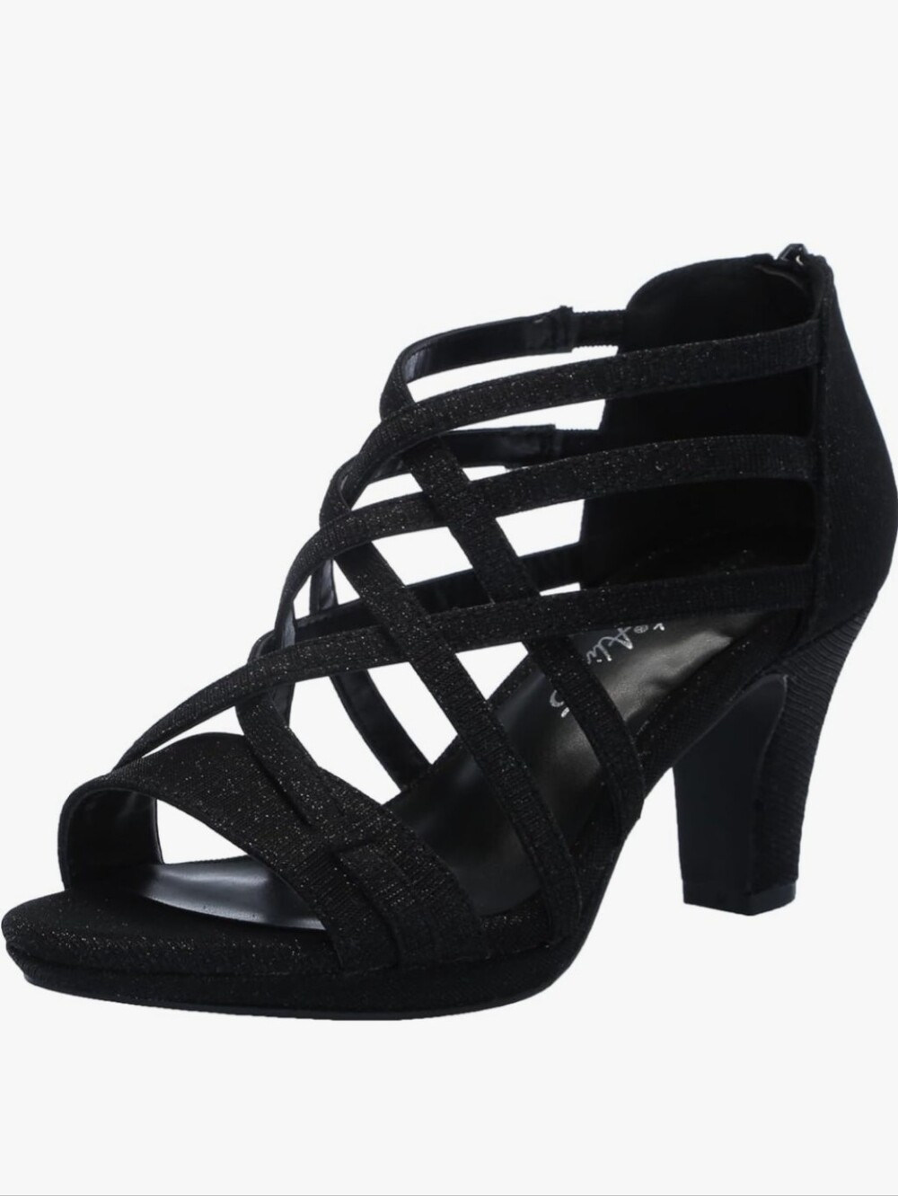 Easy Street womens Bee Heeled Sandal